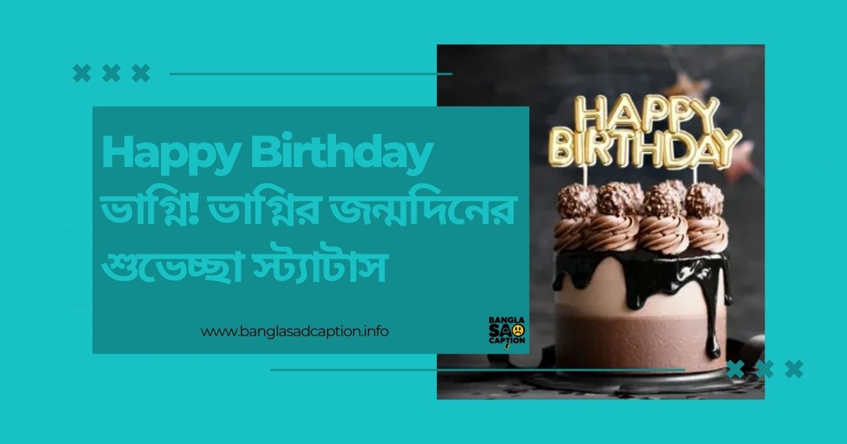 ভাগ্নির জন্মদিনের শুভেচ্ছা স্ট্যাটাস